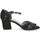 Chaussures Femme Sandales et Nu-pieds Caprice Sandale petit talon Noir Noir