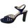 Chaussures Femme Votre prénom doit contenir un minimum de 2 caractères Sandale talon Bleu Bleu