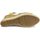 Chaussures Femme Sandales et Nu-pieds Mkd Sandale compensée VICTORIA Camel/Jaune Marron