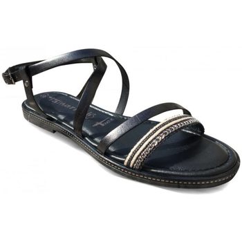 Chaussures Femme Sandales et Nu-pieds Tamaris Sandale Plate Noir Noir
