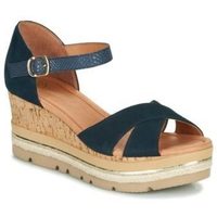 Chaussures Femme Sandales et Nu-pieds Mam'Zelle Sandale Compensée PANDI Bleu Bleu
