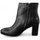 Chaussures Femme Bottines O'tess Boots Talon Noir Noir