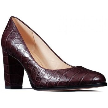 Chaussures Femme Escarpins Clarks KAYLIN CARA Bordeaux Rouge