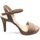 Chaussures Femme Sandales et Nu-pieds Brenda Zaro Sandales talon Beige Beige