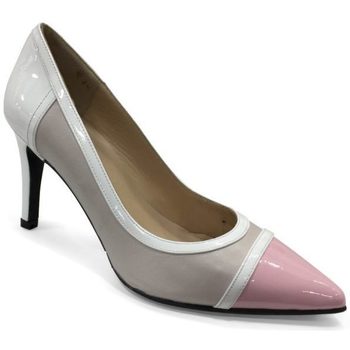 Chaussures Femme Escarpins Brenda Zaro Escarpin talon Gris/Nude/Blanc Gris