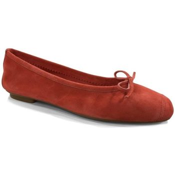 Chaussures Femme Ballerines / babies Reqin's Ballerines Plates  Harmony Peau Fraise Rouge