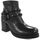 Chaussures Femme Bottines Mimmu Boots LeBron Talon Noir Noir