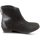 Chaussures Femme Bottines Reqin's Zip-Up Boots BOMBAY Noir/Or Noir