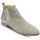Chaussures Femme Bottines Hirica Boots leather plates Gris BOLIVIE Gris