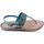 Chaussures Femme Sandales et Nu-pieds Les Tropéziennes par M Belarbi Sandales Plate OLGA Turquoise  Les Tropéziennes Bleu