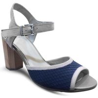 Chaussures Femme Sandales et Nu-pieds Perlato Sandales talon Bleu/Rose Bleu