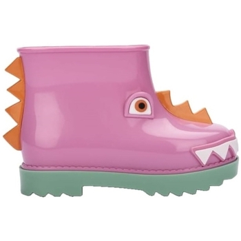 bottes enfant melissa  mini  rain boot+fábula b - green/pink 