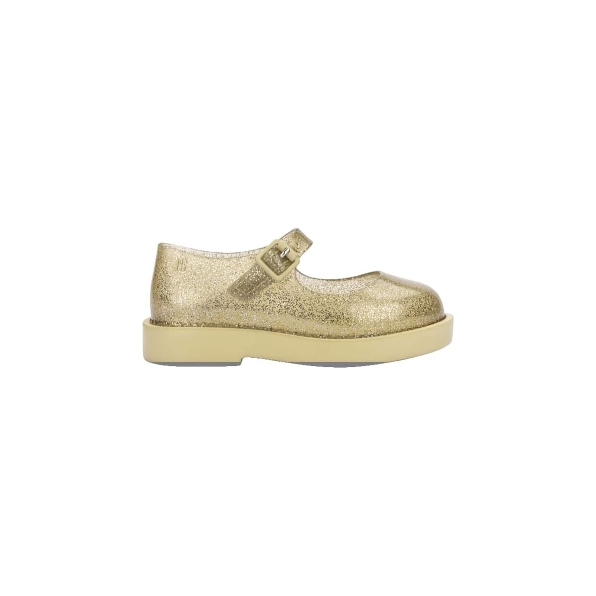 Chaussures Enfant Sandales et Nu-pieds Melissa MINI  Lola II B - Glitter Yellow Doré