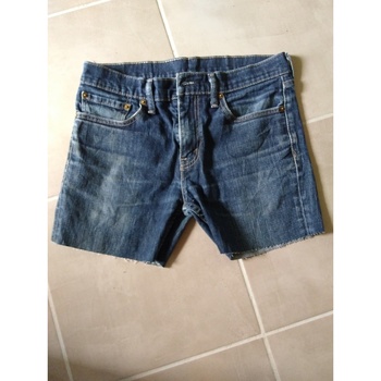 Vêtements Femme Chi Shorts / Bermudas Levi's Short jean Bleu