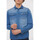 Vêtements Homme Chemises manches longues Lee Cooper Chemise Darile Ocean Blue Bleu