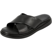 Chaussures Homme Mocassins Belym Mules sandales Médicales homme en cuir noir 06 Noir