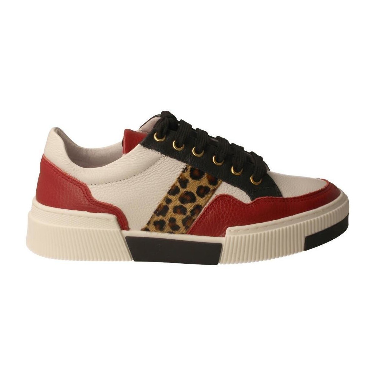 Chaussures Femme Baskets basses Elena  Rouge