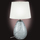 Maison & Déco Lampes à poser Ixia Lampe en verre gris 41 cm Gris