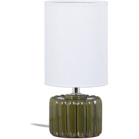 Maison & Déco Lampes à poser Ixia Lampe verte en céramique 28 cm Vert