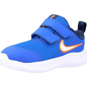 Chaussures Garçon Baskets basses Nike blinking STAR RUNNER 3 Bleu