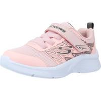Chaussures Fille Baskets basses Skechers MICROSPEC - BOLD DELIGHT Rose