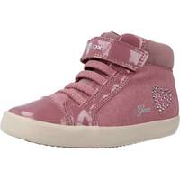 Chaussures Fille Bottes Geox B GISLI GIRL A Rose