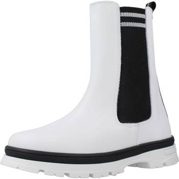 Chaussures Fille Bottes Pablosky 413100P Blanc