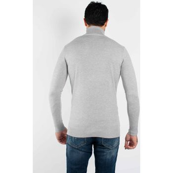 Hollyghost Pull fin col roulé YY02 - Gris Gris