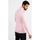 Vêtements Homme Pulls Hollyghost Pull à col zip rose Rose