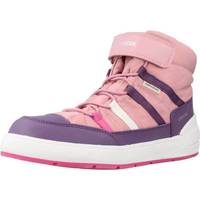 Chaussures Fille Bottes Geox J SLEIGH GIRL B ABX Rose