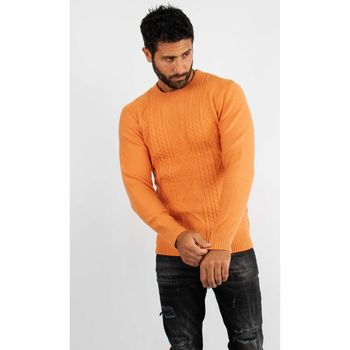 Homme Vêtements Pulls et maille Pulls ras-du-cou Pullover Alessandro Dellacqua pour homme en coloris Orange 