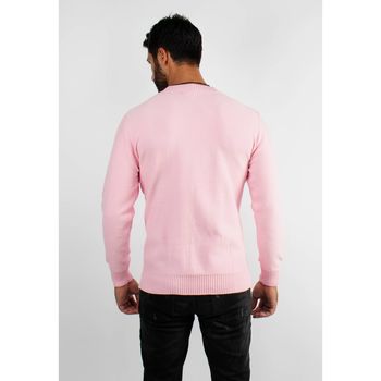 Hollyghost Pull col rond en maille rose Rose