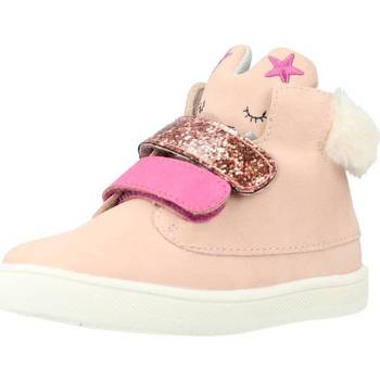 Chaussures Fille Bottes Gioseppo ANAGRY Rose