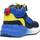 Chaussures Garçon Baskets basses Garvalin 221661G Bleu