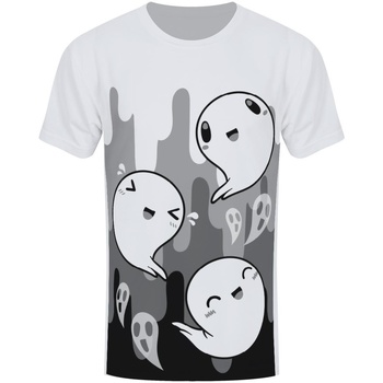 Vêtements Homme T-shirts manches longues Grindstore Happy Spooks Noir