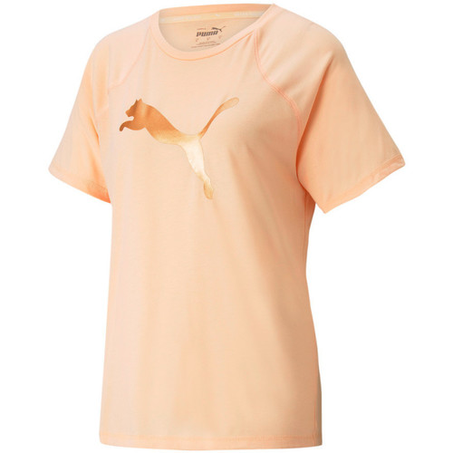 Vêtements Femme T-shirts manches courtes Puma 589143-27 Orange