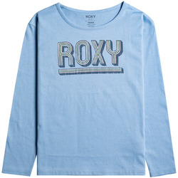 Vêtements Fille T-shirts manches longues Roxy The One Bleu