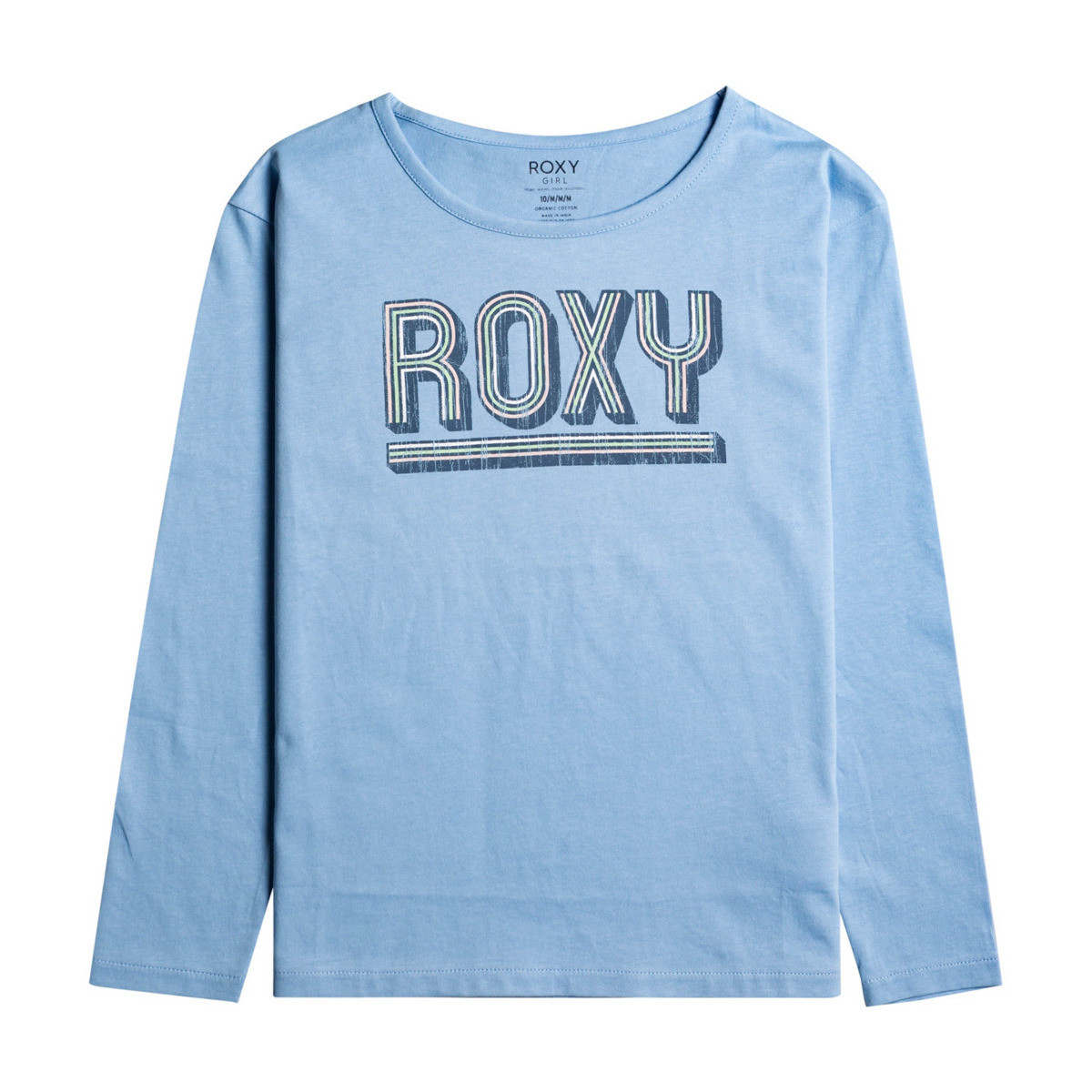 Vêtements Fille T-shirts manches longues Roxy The One Bleu
