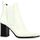 Chaussures Femme Boots Pao Boots cuir croco Blanc