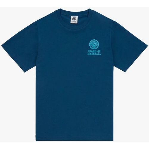 Vêtements T-shirts & Polos Bons baisers de JM3012.1000P01-252 Bleu