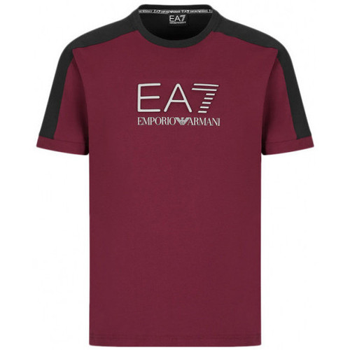 Vêtements Homme T-shirts & Polos Emporio print Armani Kids logo-print cotton hoodie Schwarzni Tee-shirt Rouge