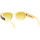 Montres & Bijoux Lunettes de soleil McQ Alexander McQueen Occhiali da Sole  AM0330S 003 Blanc