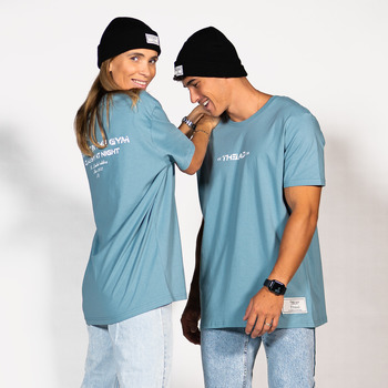 Vêtements T-shirts manches courtes THEAD. NEW YORK T-SHIRT Bleu
