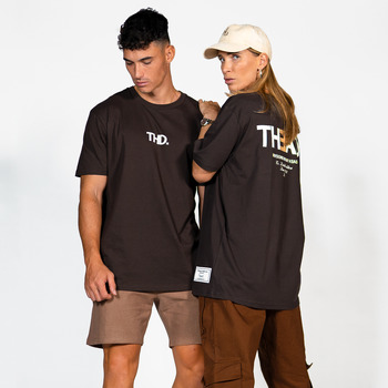 Vêtements T-shirts manches courtes THEAD. DUBAI T-SHIRT Marron