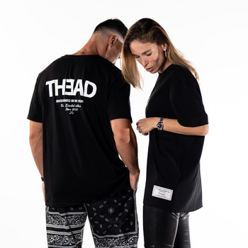 Vêtements T-shirts manches courtes THEAD. DUBAI T-SHIRT Noir
