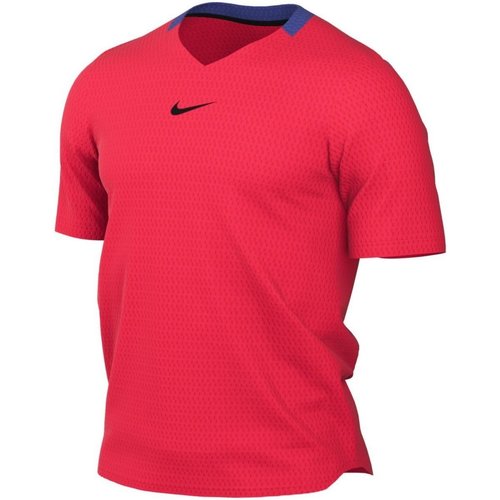 Vêtements Homme T-shirts Grey manches courtes Nike  Rouge