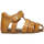 Chaussures Sandales et Nu-pieds Falcotto Sandales semi-fermées en cuir ALBY Orange