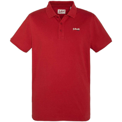 Vêtements Homme T-shirts & Polos Schott SC0022 Rouge