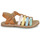 Chaussures Fille Sandales et Nu-pieds Citrouille et Compagnie INALA Camel / Multicolore