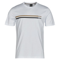 Vêtements Homme T-shirts manches courtes BOSS Tiburt 346 Blanc